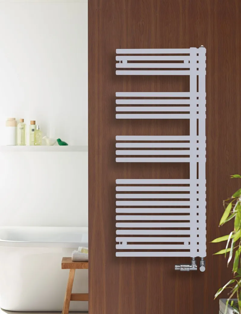 Zehnder Forma Asym Badheizkörper, links, 50 mm LFAL-150-060-05 Light Jeans