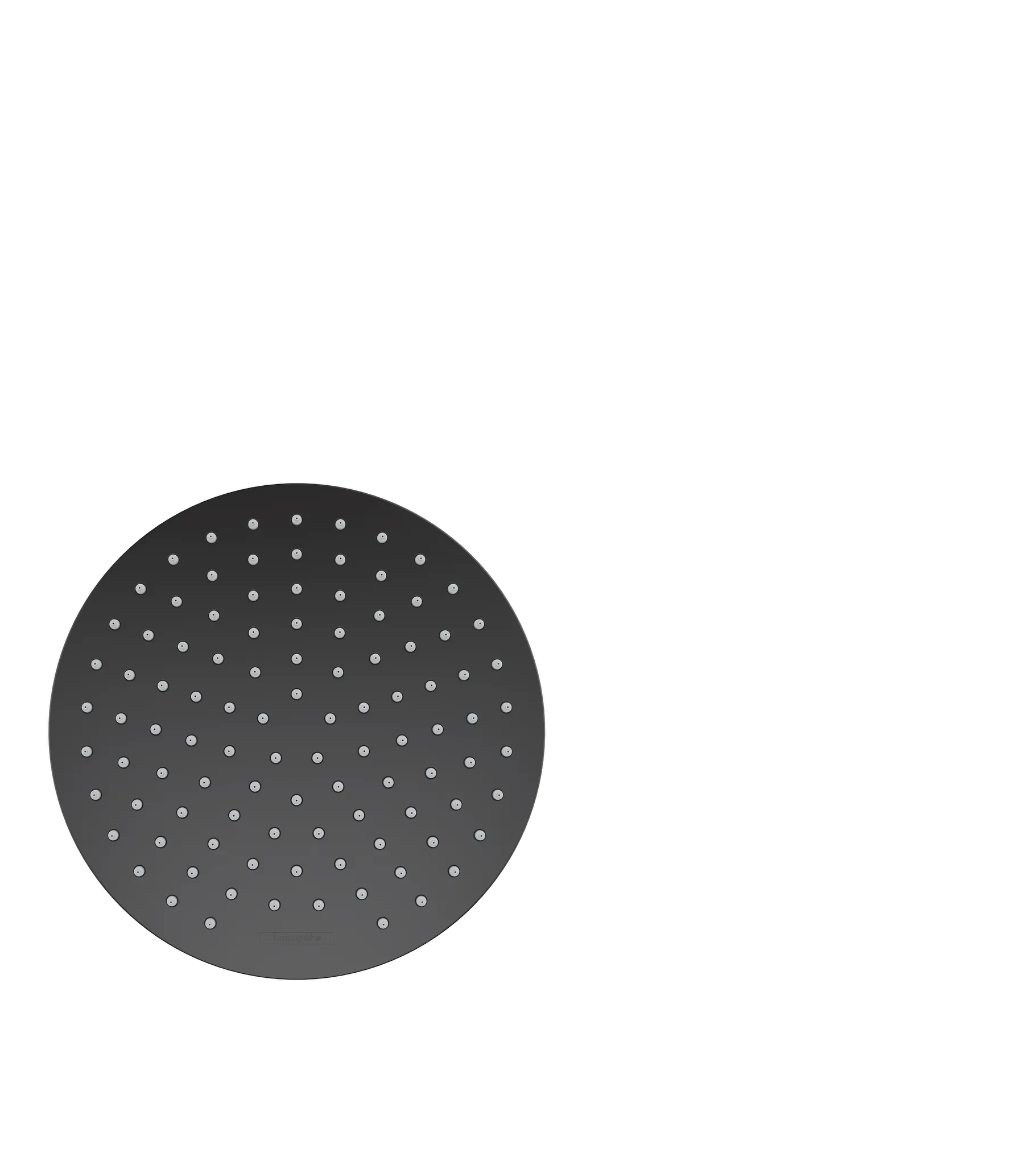 Hansgrohe Vernis Blend Kopfbrause 200 1jet, Mattschwarz Hansgrohe Vernis Blend Kopfbrause 200 1jet, Mattschwarz