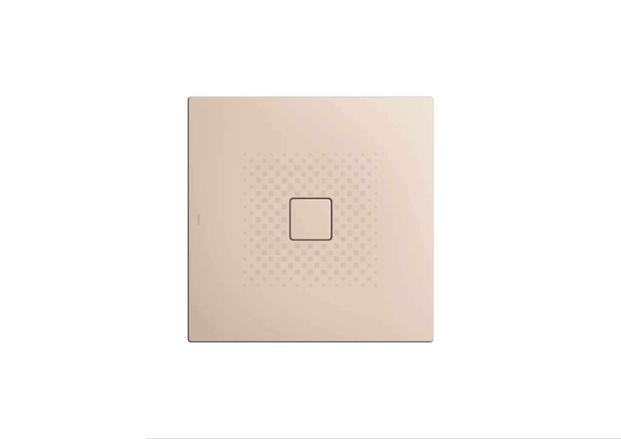 Kaldewei quadrat Duschwanne „Conoflat“ 90 × 90 cm in bahamabeige mit Antislip