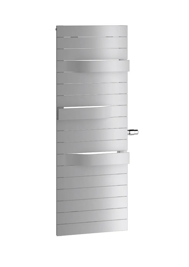 Kermi Design-Heizkörper „Tabeo®-V“ 60 × 175,7 cm in glanzsilber Metallic