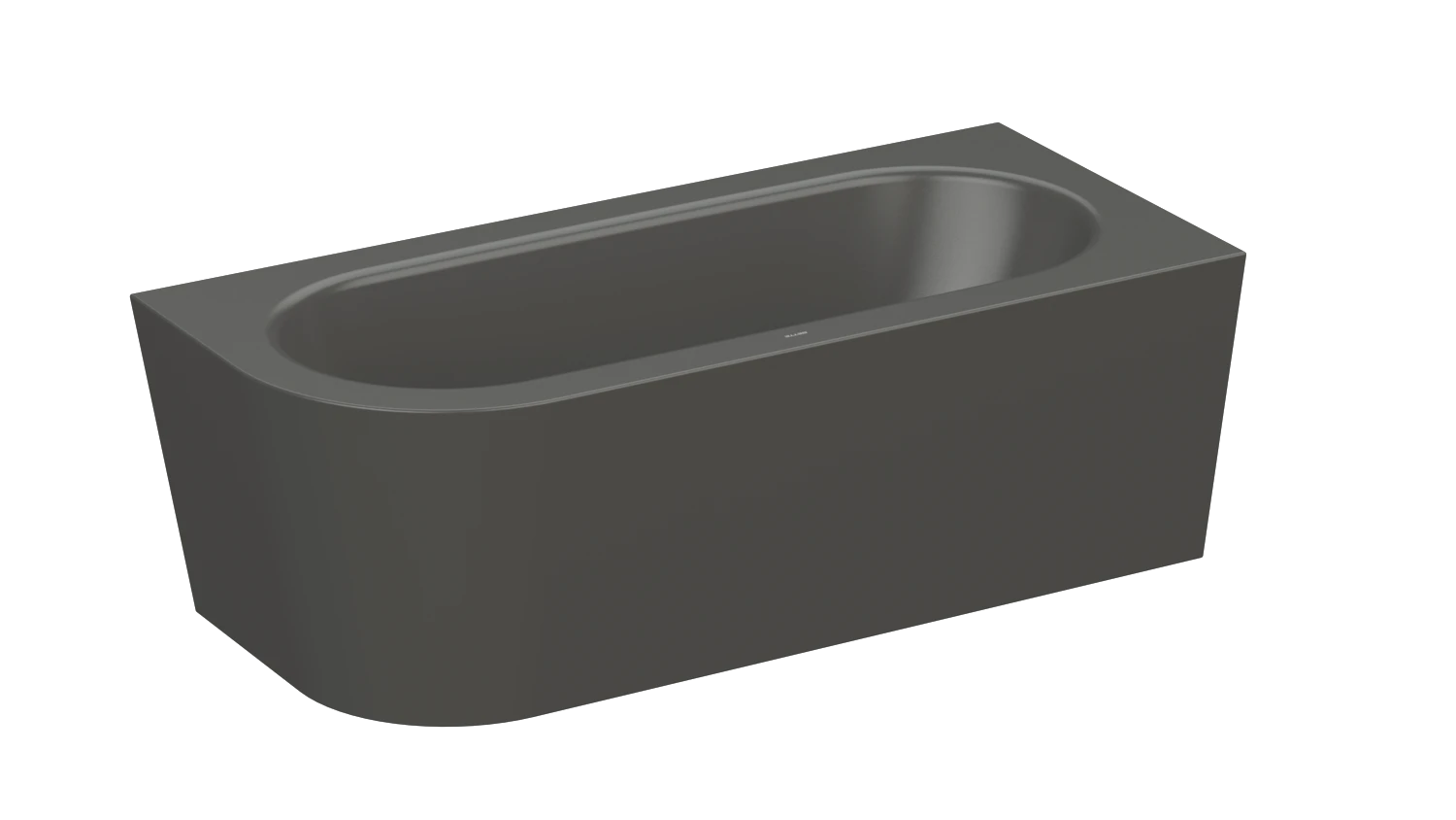 Bette rechteck Badewanne „BetteStarlet V Silhouette“ 165 × 75 cm in Anthracite