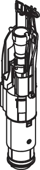 Auslassventil Spülkasten des Systems S 50, für Spülkasten der höhenverstellbaren WC-Module S50.02... Auslassventil Spülkasten des Systems S 50, für Spülkasten der höhenverstellbaren WC-Module S50.02...