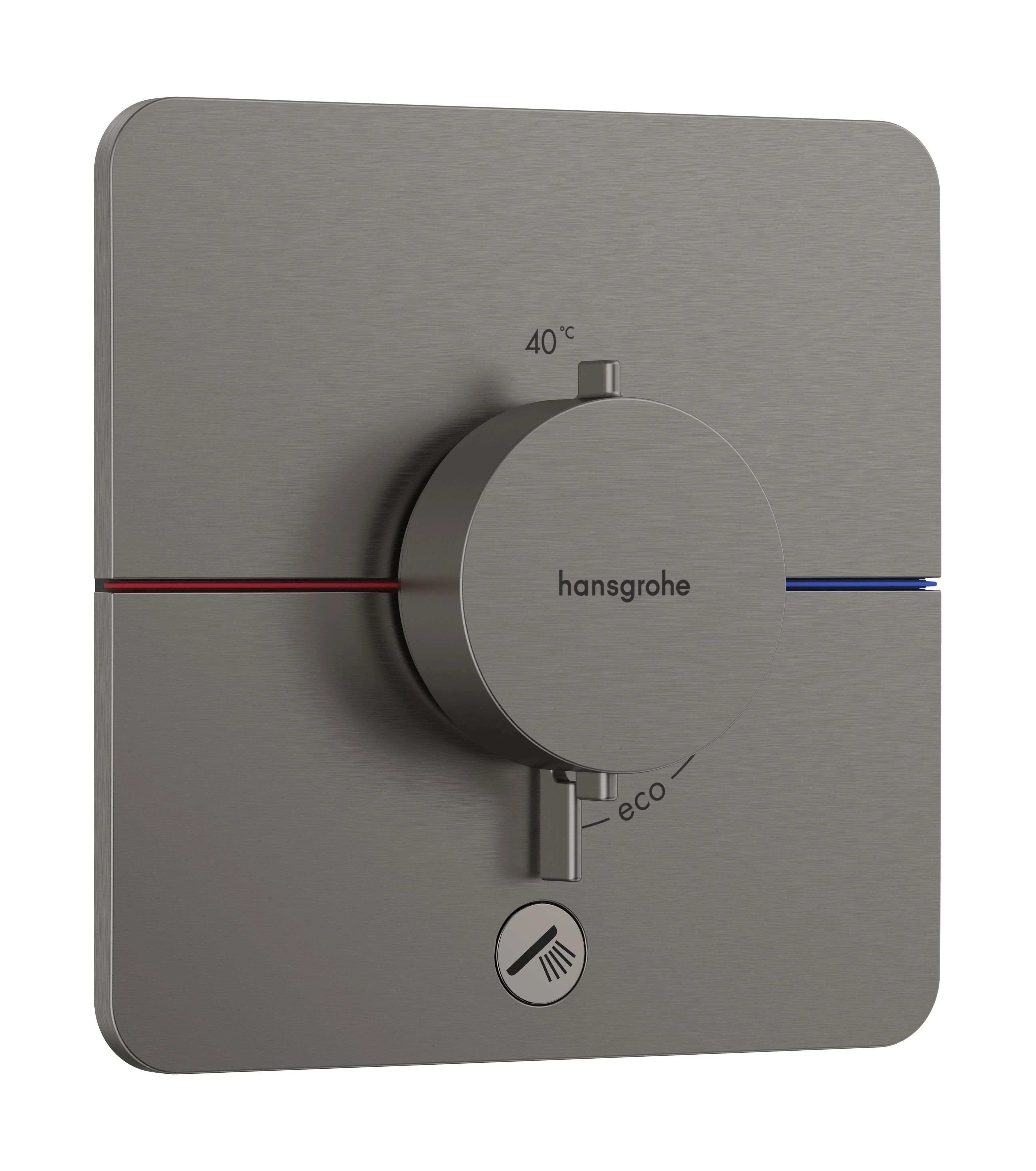 ShowerSelect Comfort Q Thermostat Unterputz für 1 Verbraucher und einen zusätzlichen Abgang Chrom