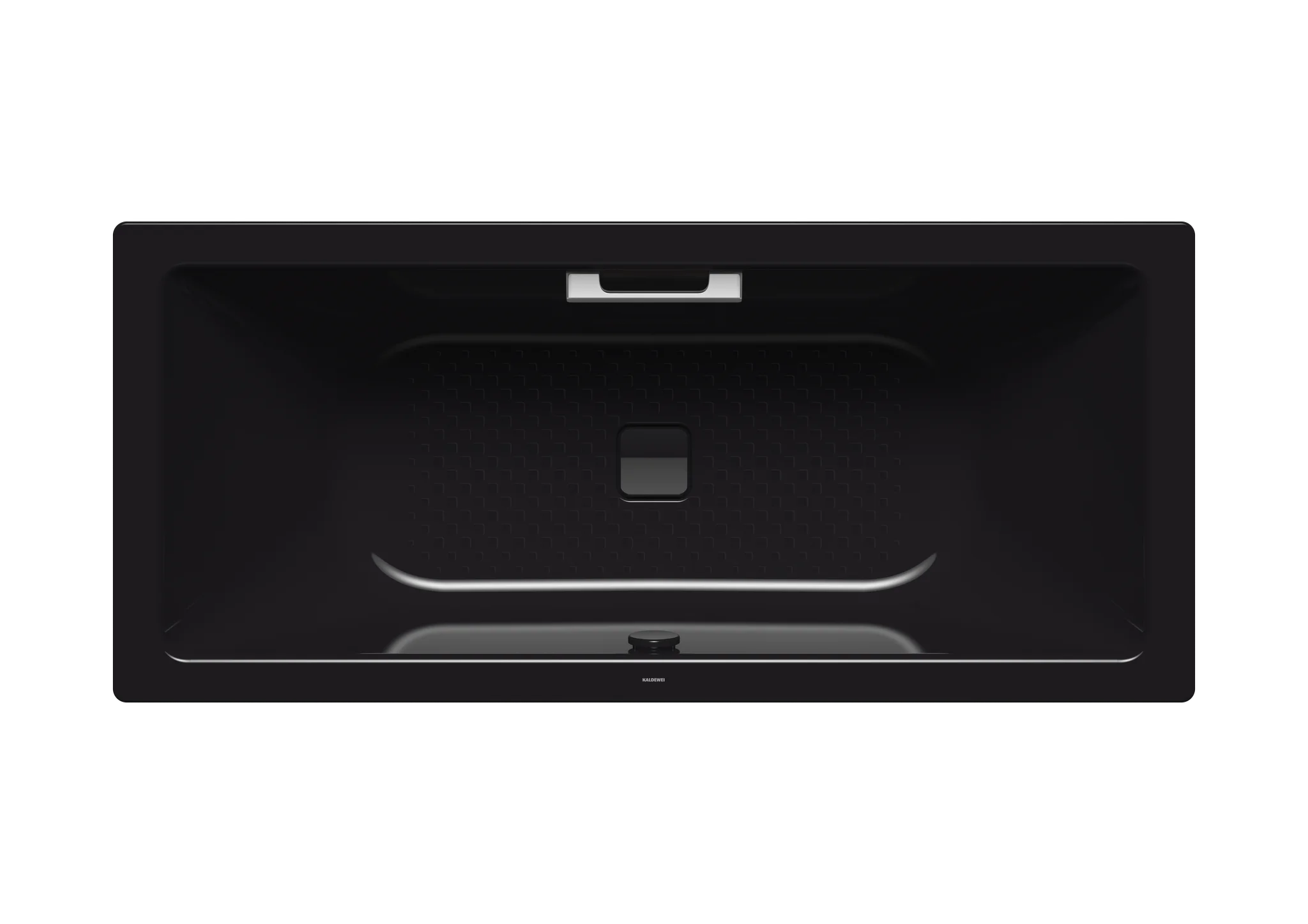 Kaldewei CONODUO Badewanne, schwarz, 1700x750 mm, Vollantislip, Griffloch Kaldewei CONODUO Badewanne, schwarz, 1700x750 mm, Vollantislip, Griffloch