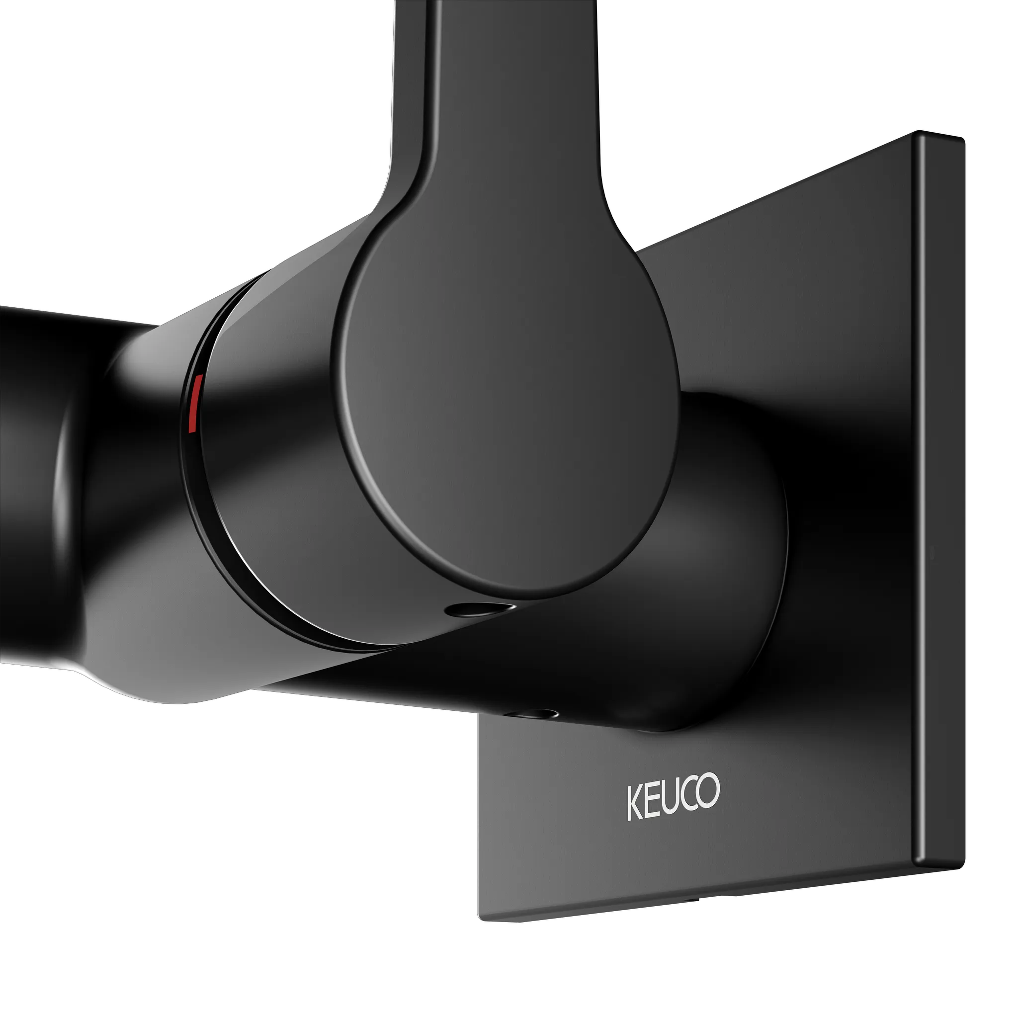 KEUCO EDITION 11 Einhebel-Waschtischmischer Unterputz 1 Loch schwarz matt