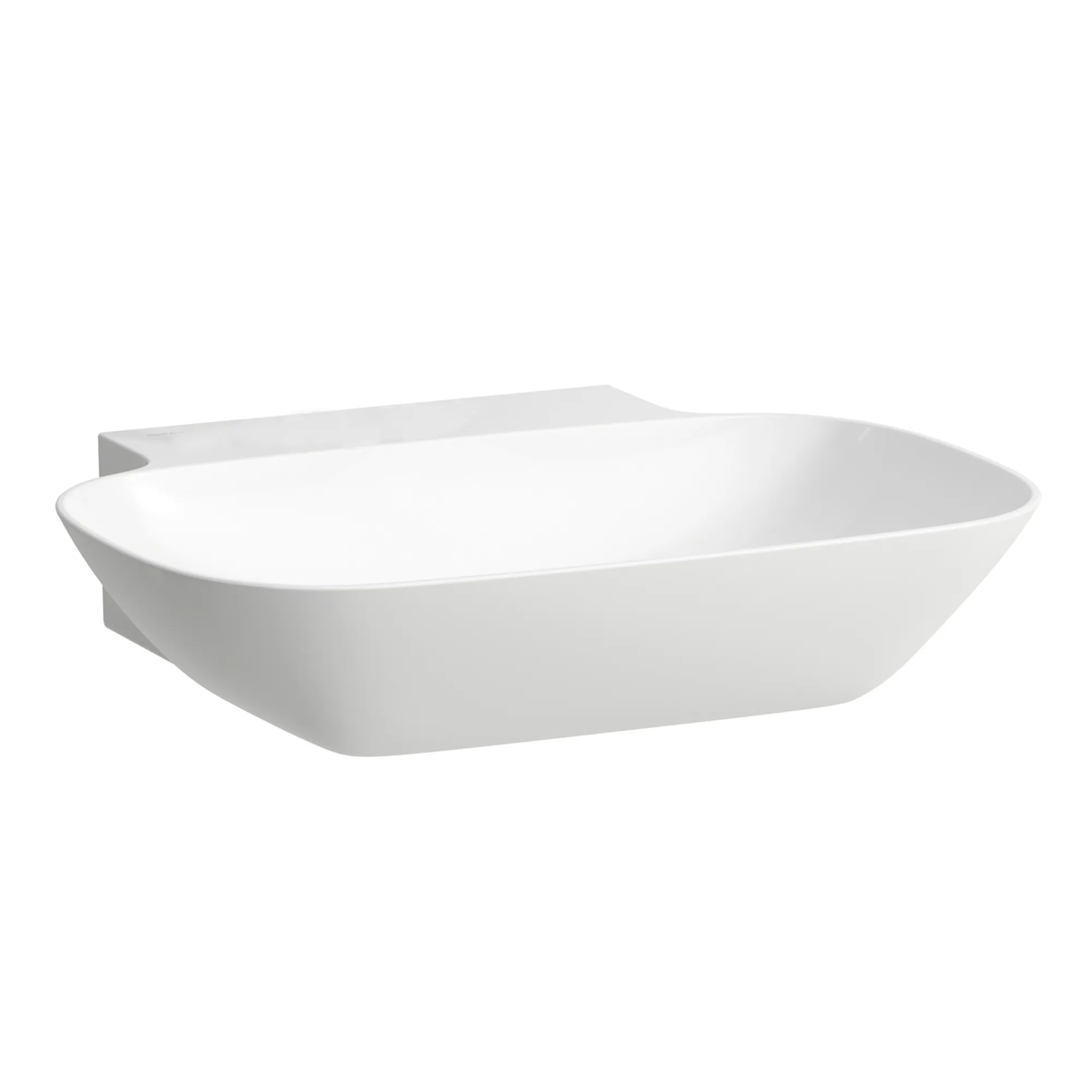 Waschtisch INO 450x560x145 1 Hahnloch mit Überlauf weiß