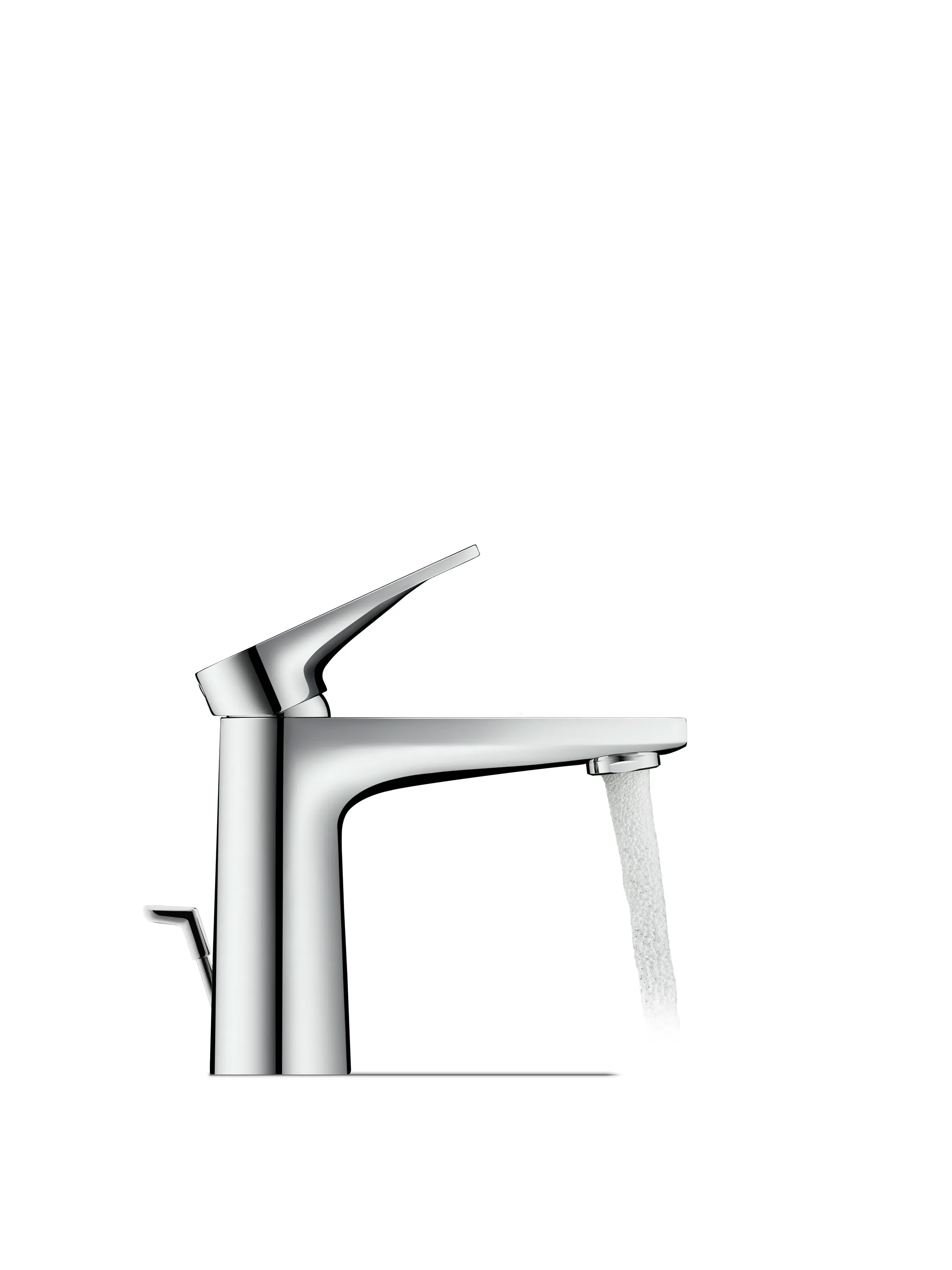 Einhand-Waschtischarmatur „Tulum by Starck“ Ausladung 110 mm in Chrom