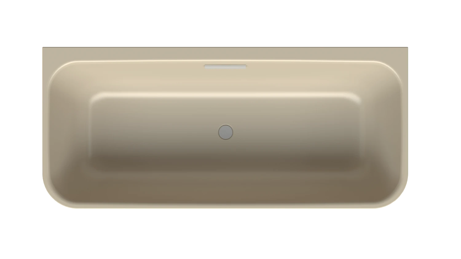 Bette rechteck Badewanne „BetteArt“ 180,5 × 80 cm in Sand