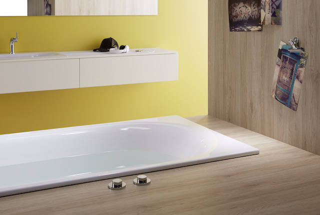 Bette Badewanne „BetteComodo“ rechteck 170 × 80 cm in Weiß, Farbe (Außenseite)#