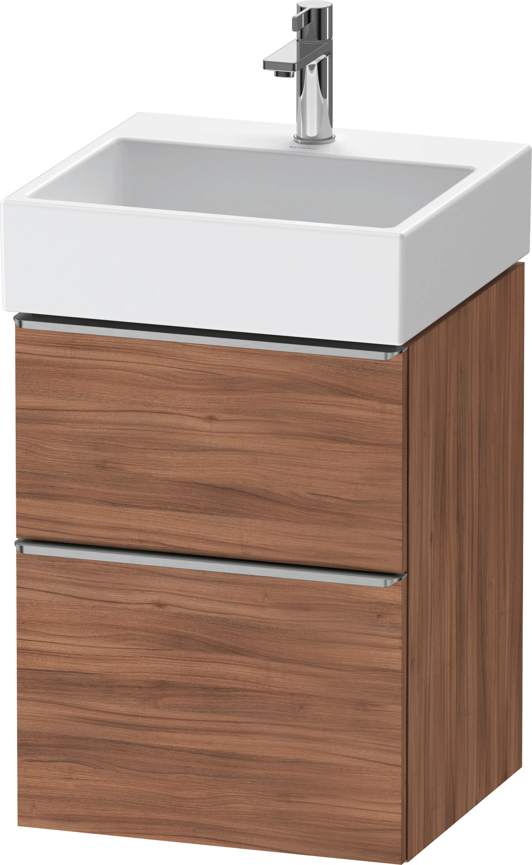 Duravit Waschtischunterschrank wandhängend „D-Neo“ 48,4 × 62,5 × 44,2 cm Nussbaum Natur