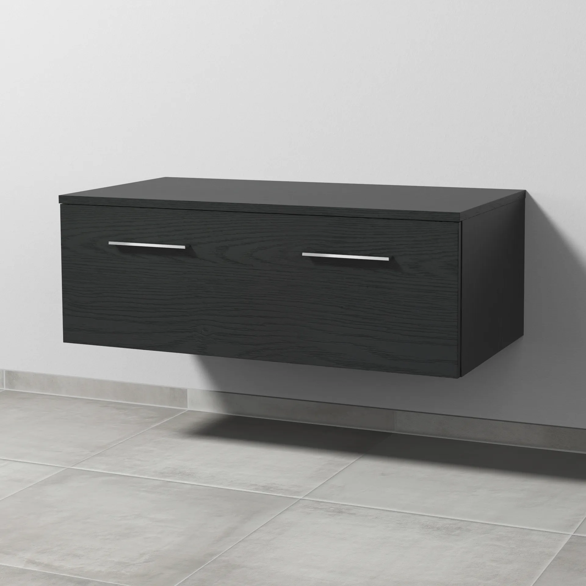 Sanipa Anbauschrank „2morrow“ 1000 × 340 × 520 mm in Black Oak