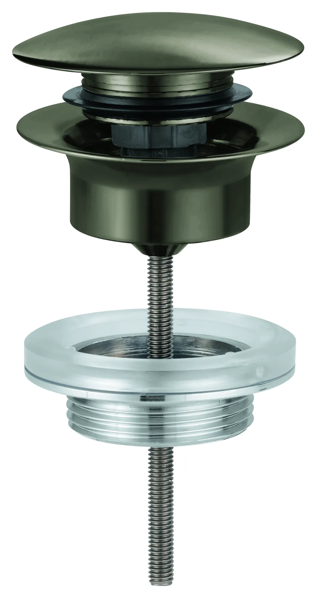 Ablaufgarnitur 65807, mit Klickverschluss, herausnehmbarer Stopfen, verschließbar Ablaufgarnitur 65807, mit Klickverschluss, herausnehmbarer Stopfen, verschließbar