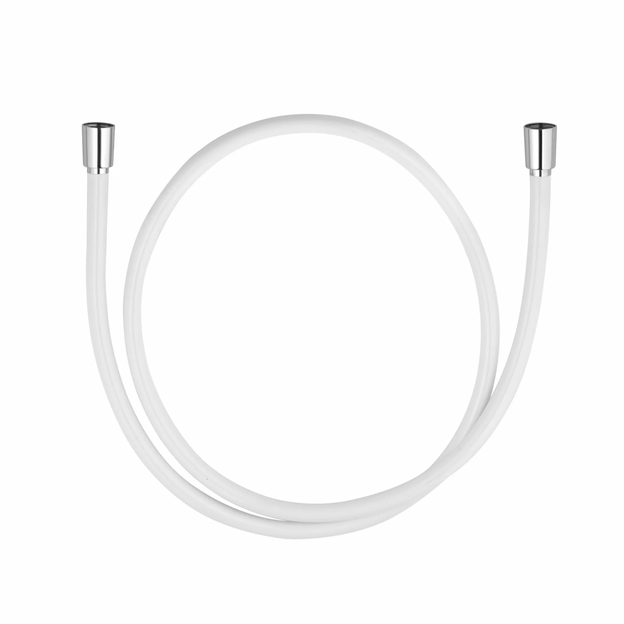 SUPARAFLEX WHITE Brauseschl. L=1250 mm mit verchromten konischen Muttern weiß SUPARAFLEX WHITE Brauseschl. L=1250 mm mit verchromten konischen Muttern weiß