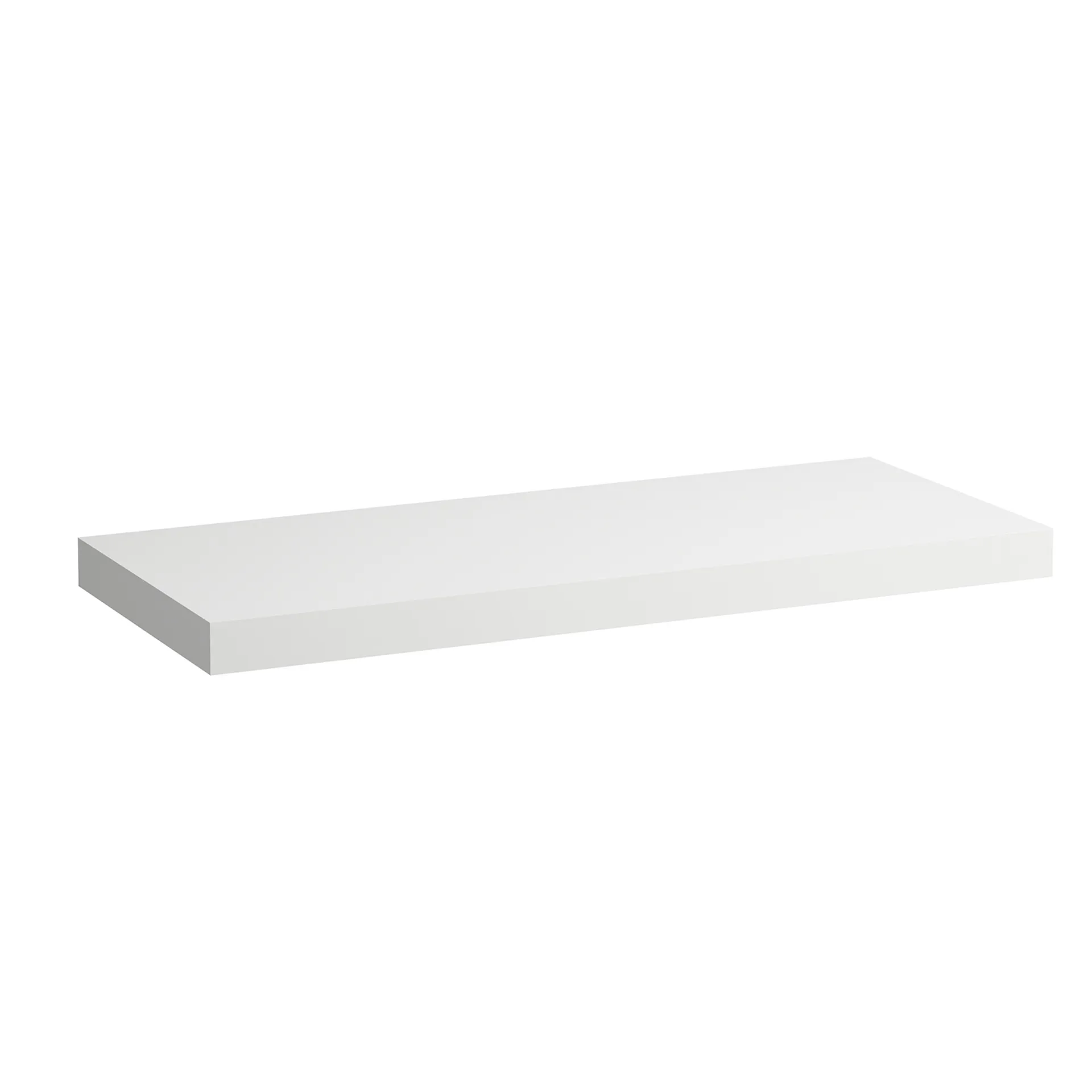 Waschtisch-Platte LANI 495x1185x65 ohne Ausschnitt inklusive 2 Befestigungselemente weiß matt Waschtisch-Platte LANI 495x1185x65 ohne Ausschnitt inklusive 2 Befestigungselemente weiß matt