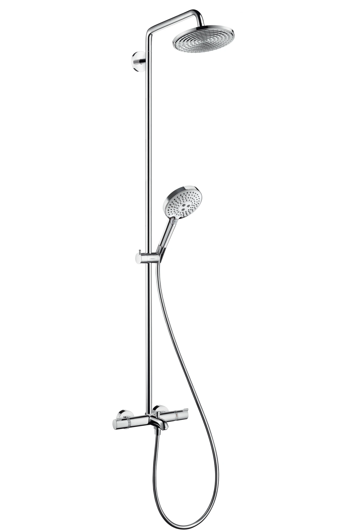 Showerpipe Raindance Select Wanne chr.Kopfbrause Raindance Air 1jet 240mm