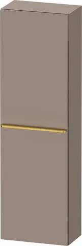 Duravit Halbhochschrank „D-Neo“ 40 × 132 × 24 cm Basalt Matt