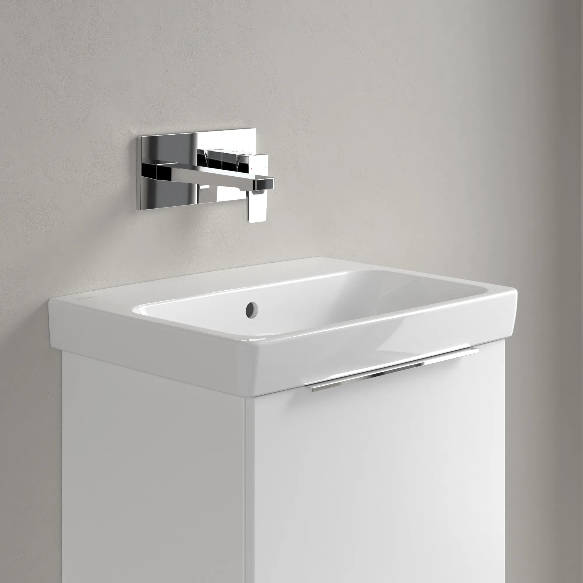 Villeroy & Boch Waschbecken „Architectura“ 550 × 420 × 165 mm, ohne Hahnlochbohrung