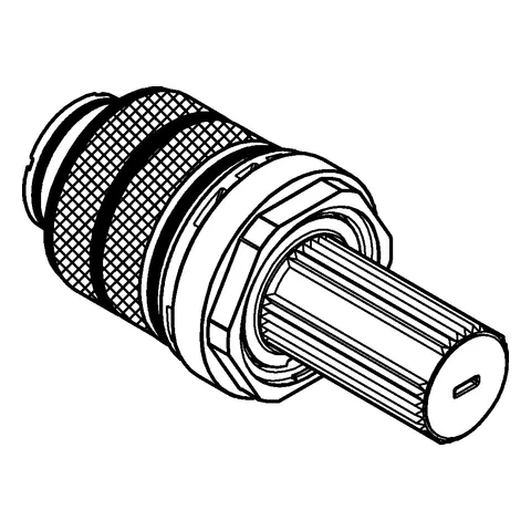 Thermostat-Kompaktkartusche 49028, 3/4″, für Grohtherm SmartControl Unterputz, TurboStat Kompaktkartusche mit Dehnstoff-Thermoelement Thermostat-Kompaktkartusche 49028, 3/4″, für Grohtherm SmartControl Unterputz, TurboStat Kompaktkartusche mit Dehnstoff-Thermoelement