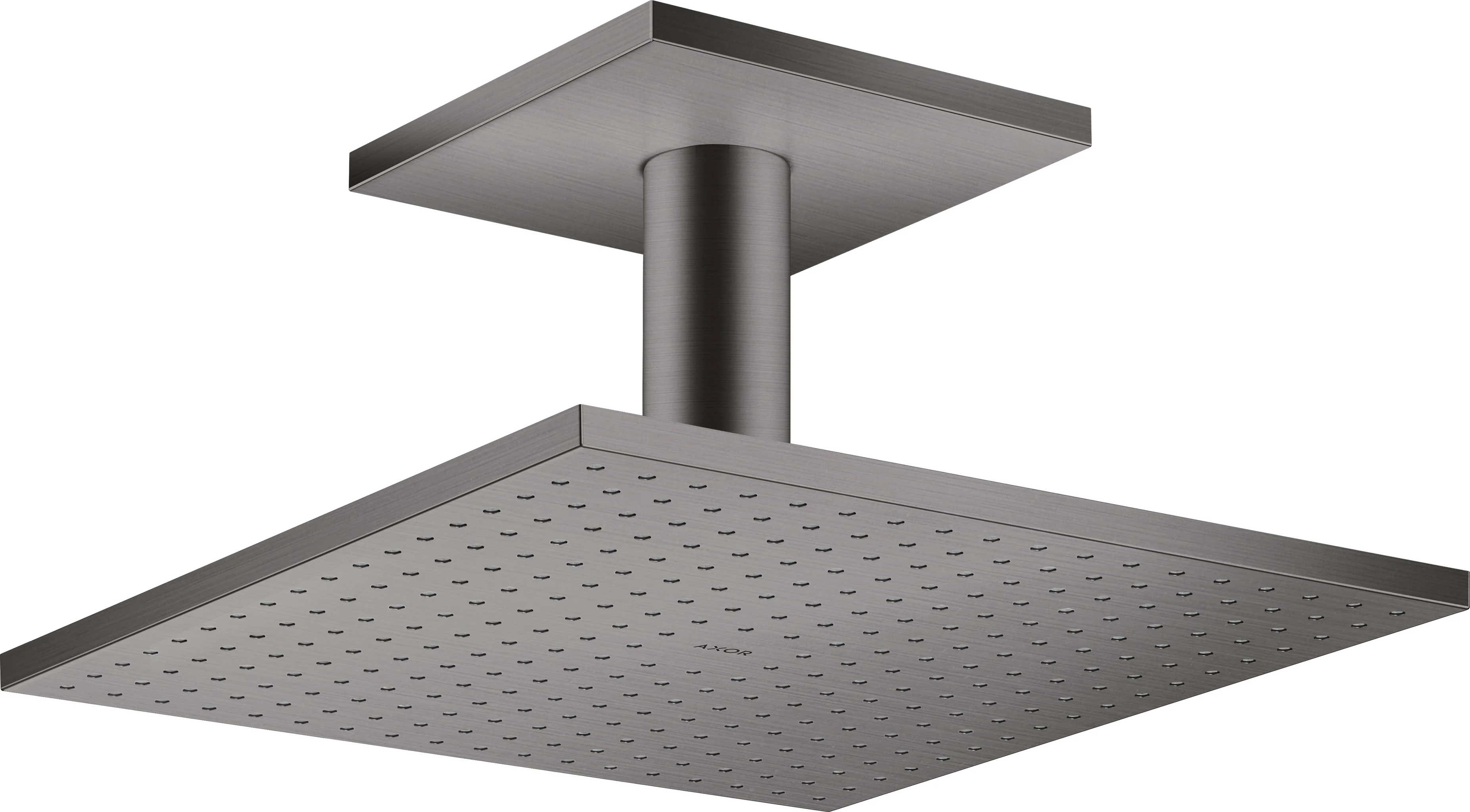 Hansgrohe AXOR ShowerSolutions Kopfbrause 300/300 2jet Deckenmontage Brushed Black Chrome Hansgrohe AXOR ShowerSolutions Kopfbrause 300/300 2jet Deckenmontage Brushed Black Chrome
