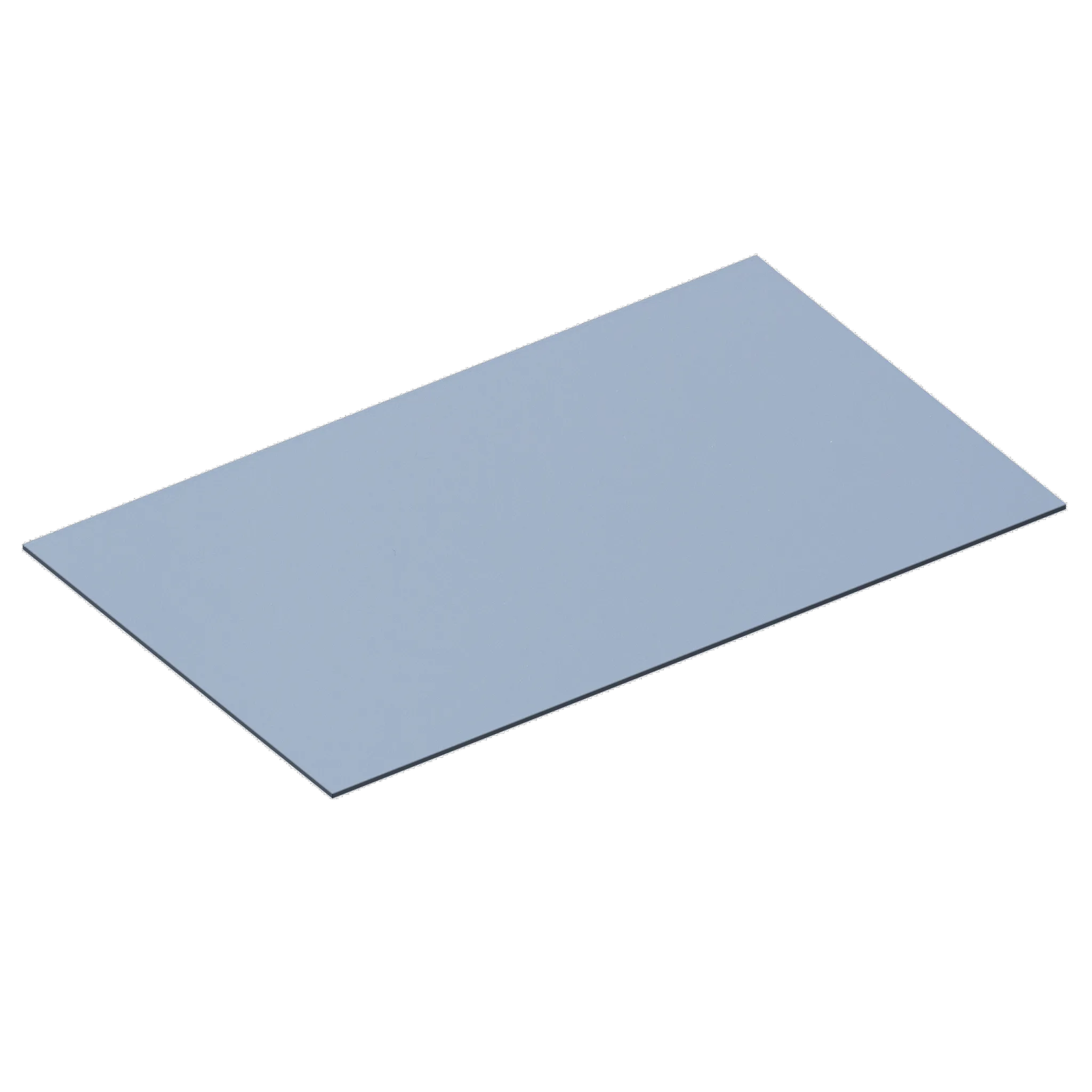 KEUCO Abdeckplatte „Edition 11 Art“ Blue Satin (Glas, satiniert), 800 × 483 × 4 mm