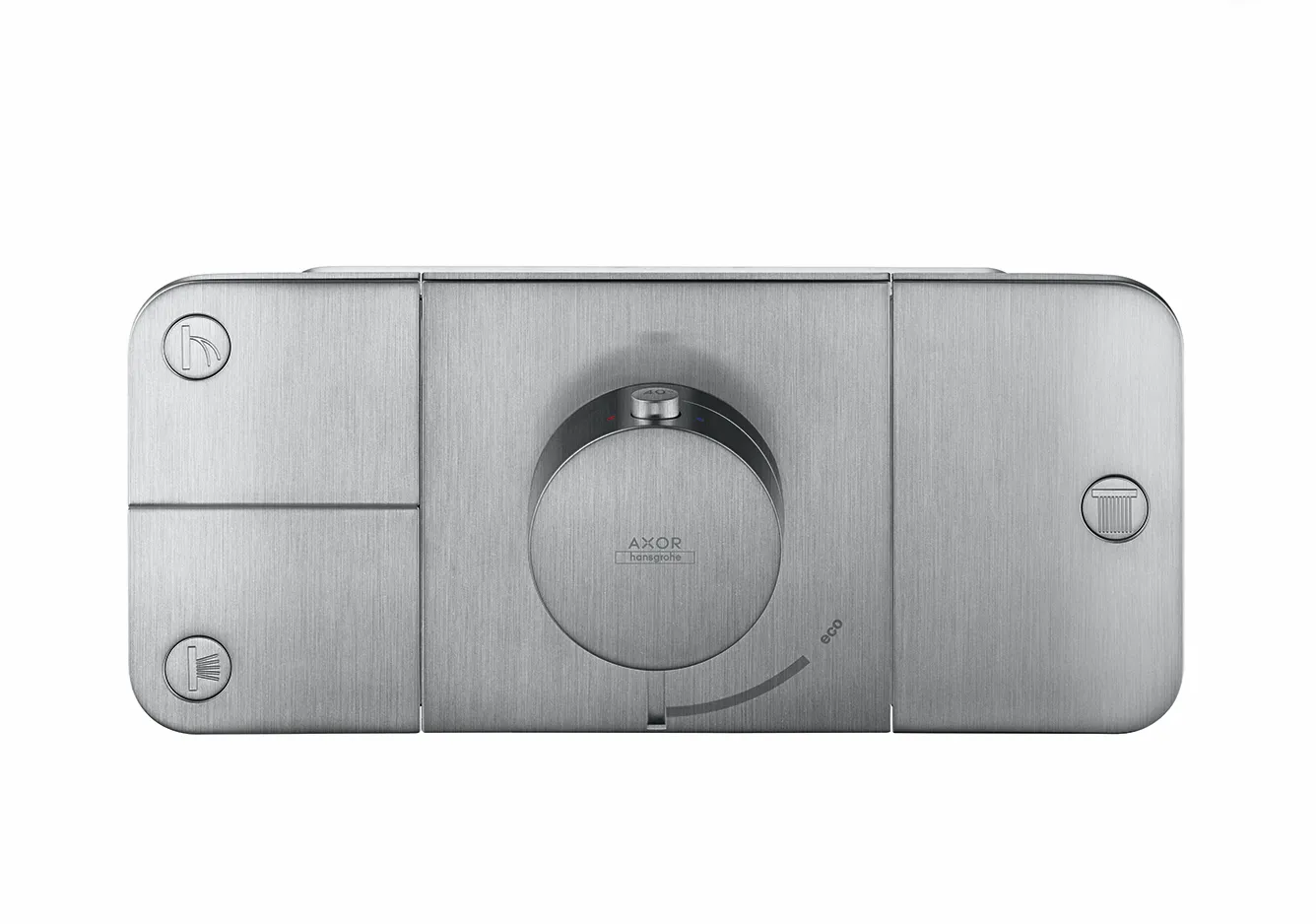 Hansgrohe AXOR One Thermostatmodul Unterputz für 3 Verbraucher, Chrom Hansgrohe AXOR One Thermostatmodul Unterputz für 3 Verbraucher, Chrom