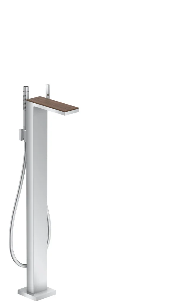 Hansgrohe AXOR MyEdition Einhebel-Wannenmischer bodenstehend, Chrom, Ausladung 196 mm