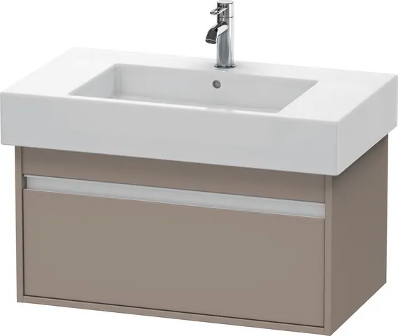 Duravit Waschtischunterschrank wandhängend „Ketho“ 80 × 41 × 45,5 cm Basalt Matt Duravit Waschtischunterschrank wandhängend „Ketho“ 80 × 41 × 45,5 cm Basalt Matt