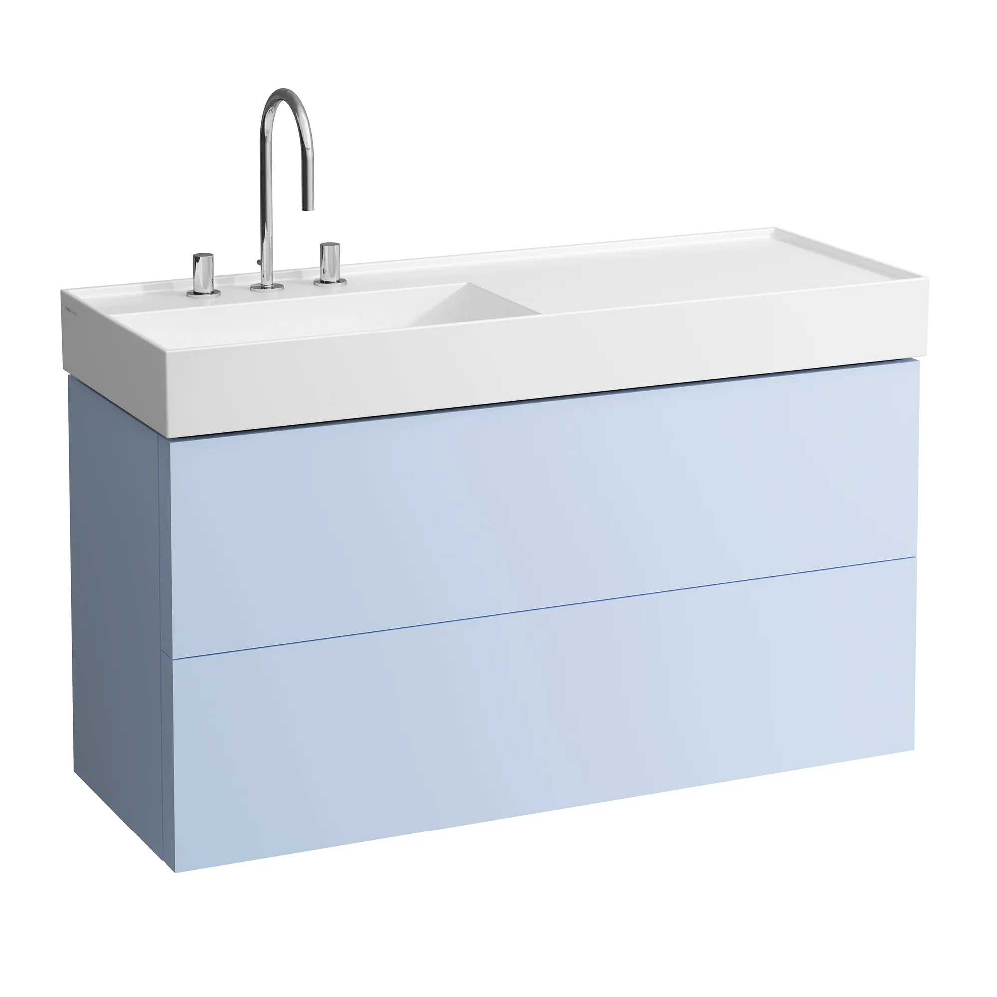 Laufen Waschtischunterbau „Kartell“ 450 × 600 × 1180 mm Graublau Laufen Waschtischunterbau „Kartell“ 450 × 600 × 1180 mm Graublau