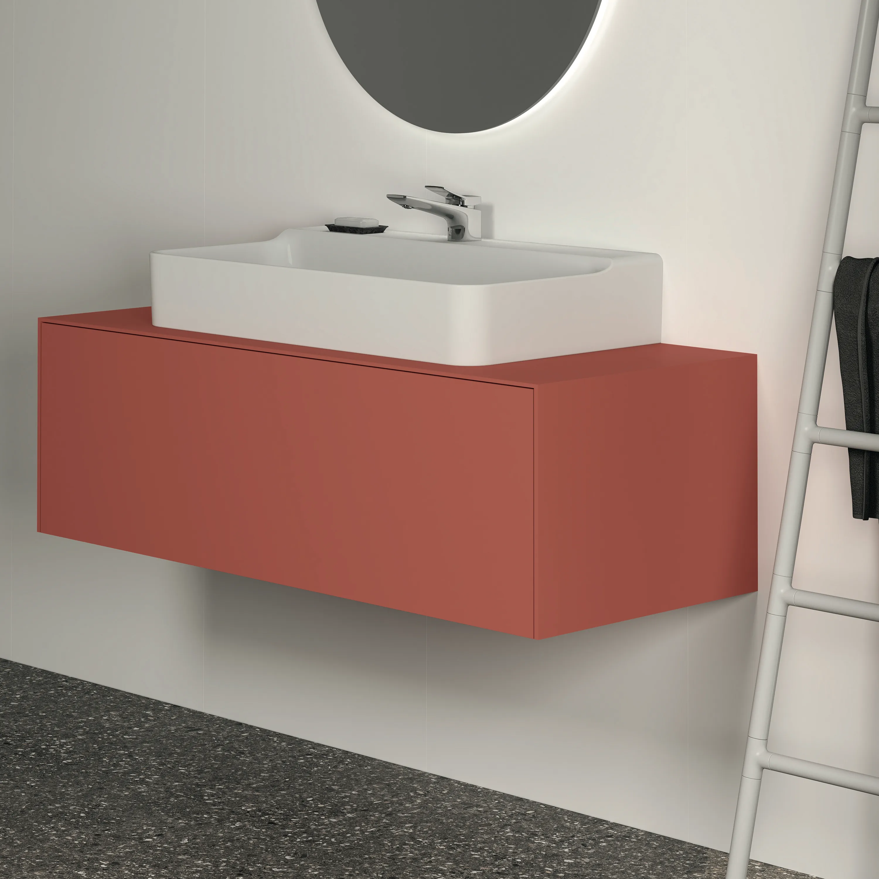 Ideal Standard Waschtischunterschrank Conca, 1202x505x370mm, Sunset