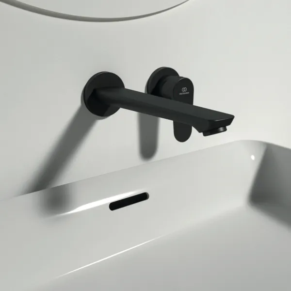 Wand-Waschtischarmatur Cerafine O Ausladung 224mm Chrom Wand-Waschtischarmatur Cerafine O Ausladung 224mm Chrom