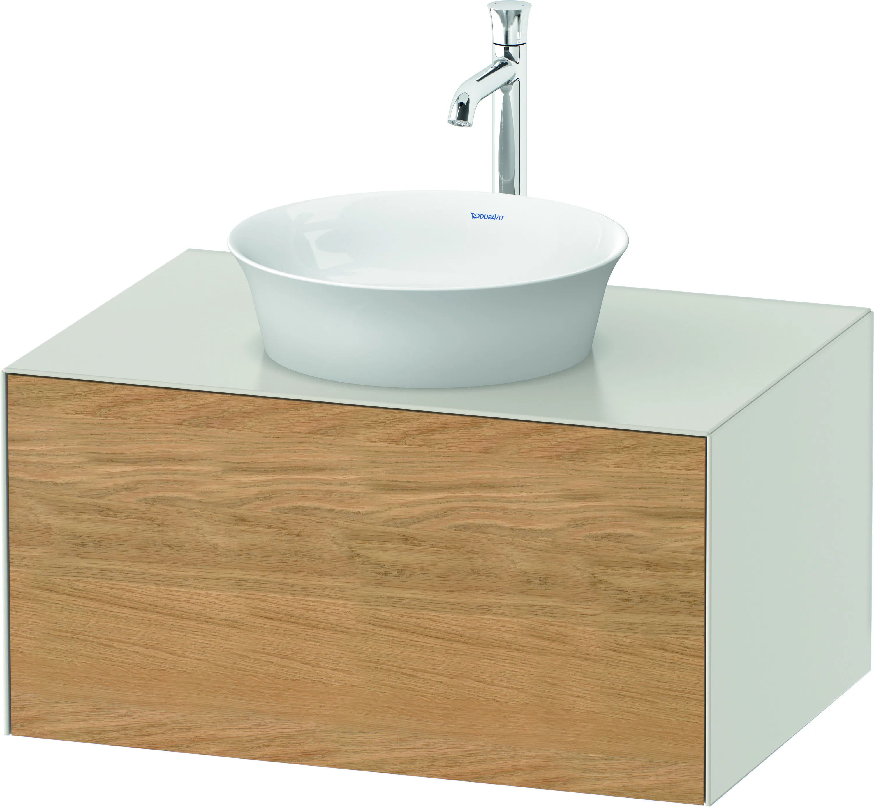Duravit Waschtischunterschrank wandhängend „White Tulip“ 80 × 40,8 × 55 cm Duravit Waschtischunterschrank wandhängend „White Tulip“ 80 × 40,8 × 55 cm