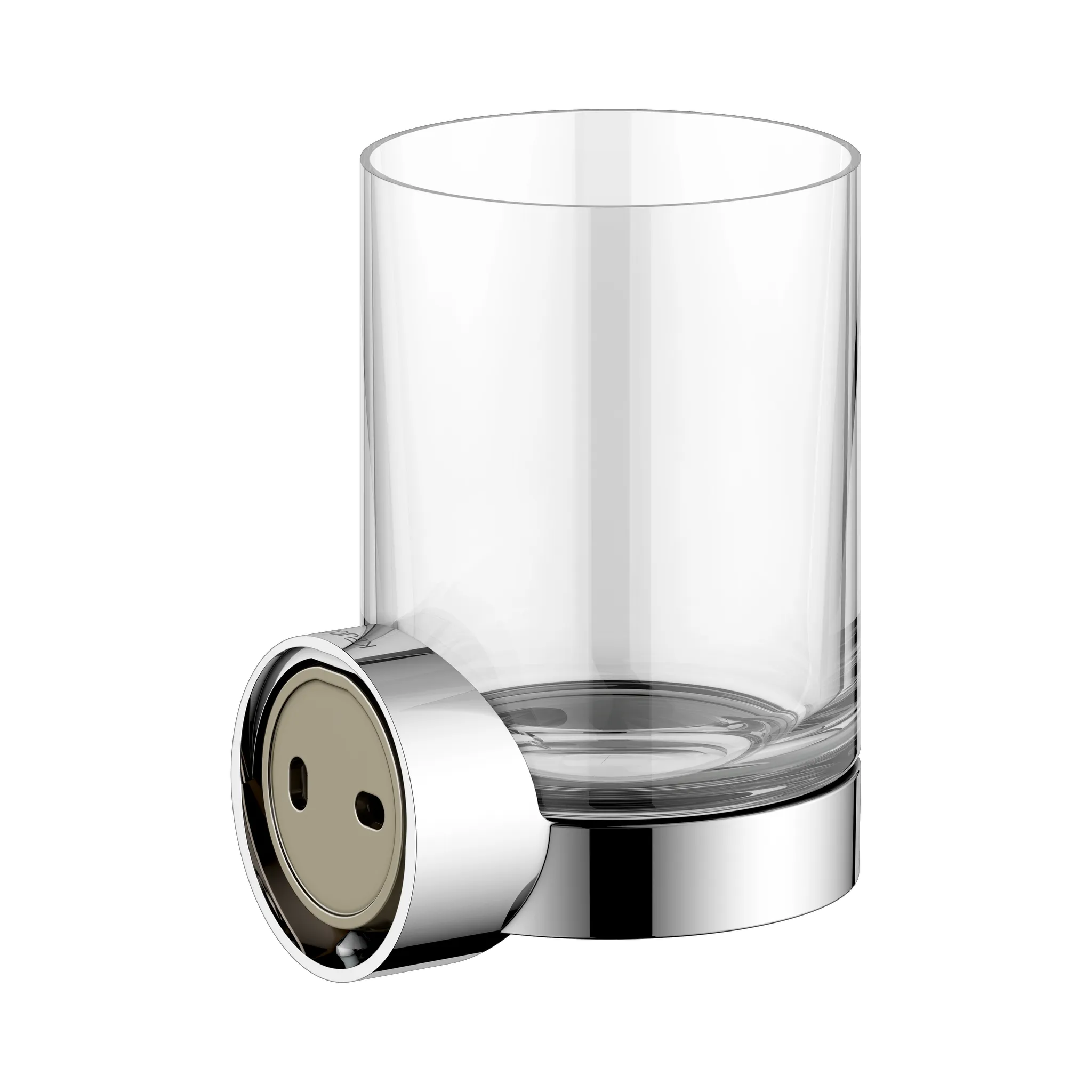 Collection REVA 12850019000 Glashalter mit Echtkristall-Glas verchromt