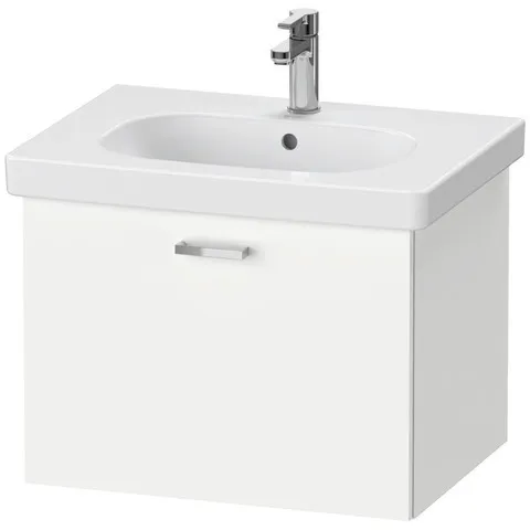 Duravit Waschtischunterschrank wandhängend „XBase“ 60 × 44,8 × 45,8 cm in Weiß Matt