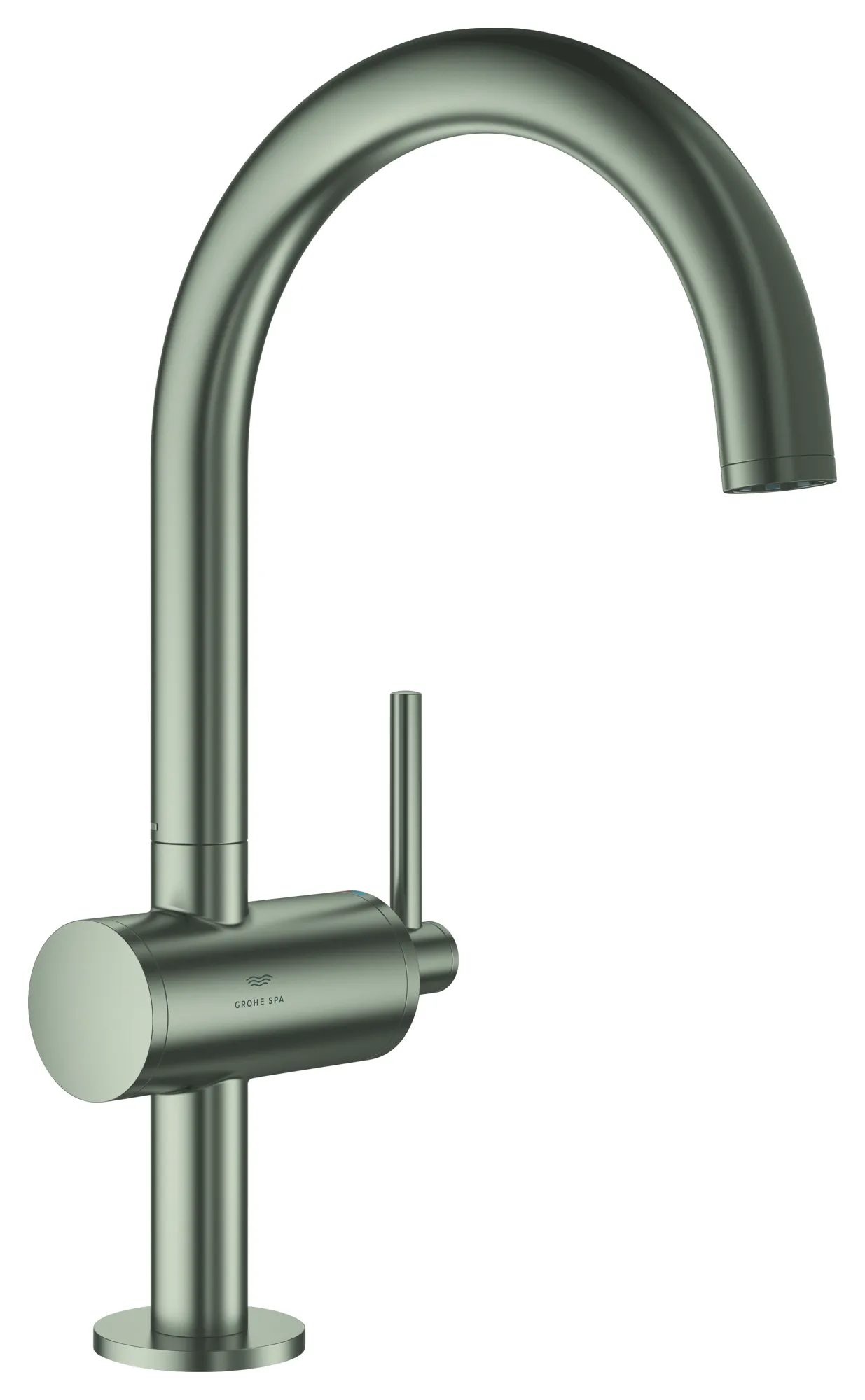 Grohe Atrio Einhand-Waschtischbatterie L-Size satin steel