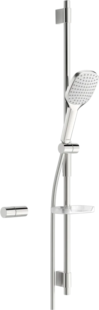 HansaACTIVEJET Style Wandstangen-Brausenset 8437 Chrom HansaACTIVEJET Style Wandstangen-Brausenset 8437 Chrom