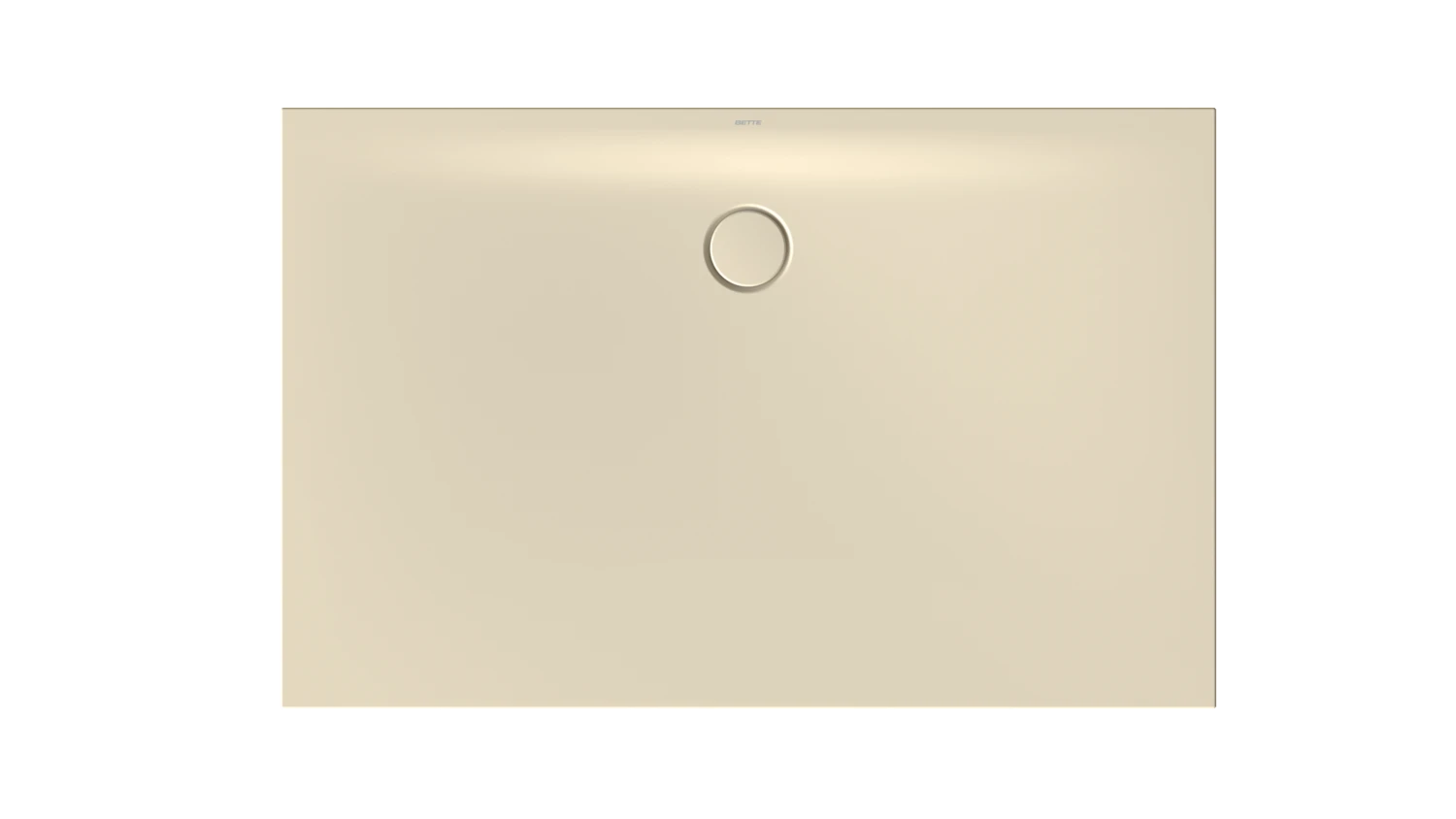Bette rechteck Duschwanne „BetteFloor Side“ 1400 × 900 mm mit BetteAntirutsch Pro, ohne Oberflächenveredelung, ohne Wannenträger, in Jasmin