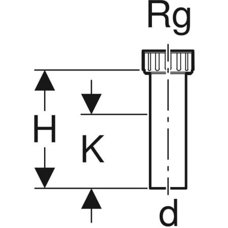 Geberit Anschlussstutzen Geberit Anschlussstutzen