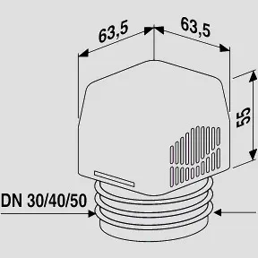 ventilair active Be- und Entlüfter DN 30 - 50