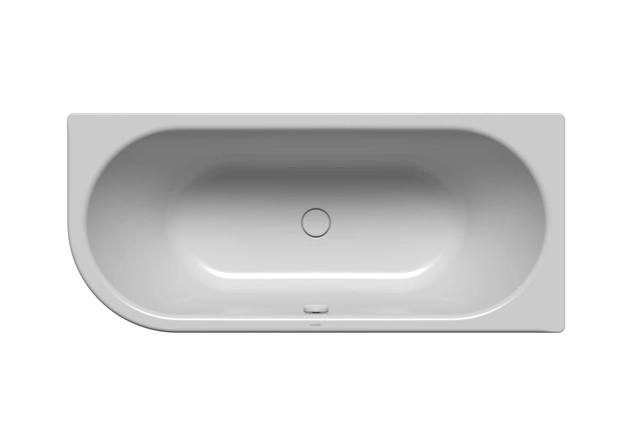 Kaldewei CENTRO DUO 1 LINKS Badewanne, oval, 1700x750 mm, 460 mm Tiefe, linksseitiger Eckeinbau, emaillierter Ab- und Überlaufdeckel in Wannenfarbe Kaldewei CENTRO DUO 1 LINKS Badewanne, oval, 1700x750 mm, 460 mm Tiefe, linksseitiger Eckeinbau, emaillierter Ab- und Überlaufdeckel in Wannenfarbe
