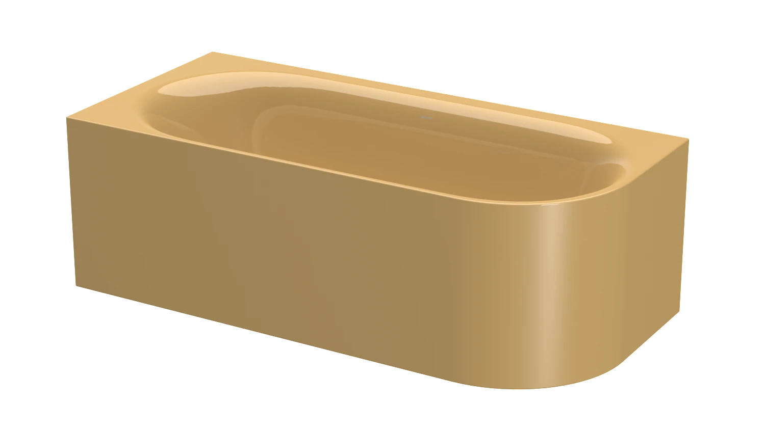 Bette oval Badewanne „BetteLux Oval IV Silhouette“ 175 × 80 cm in Curry Bette oval Badewanne „BetteLux Oval IV Silhouette“ 175 × 80 cm in Curry