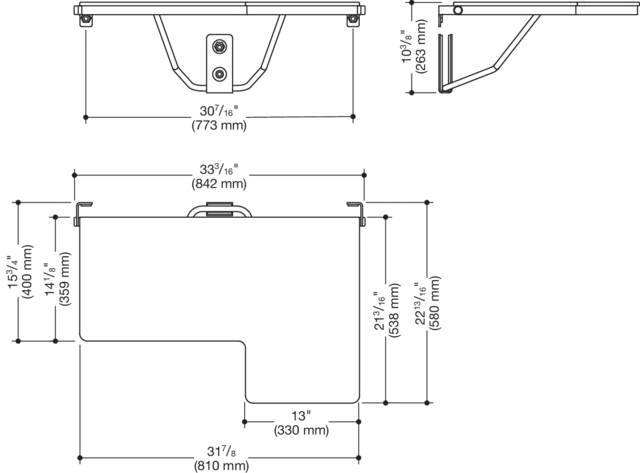 Duschklappsitz „System 900“