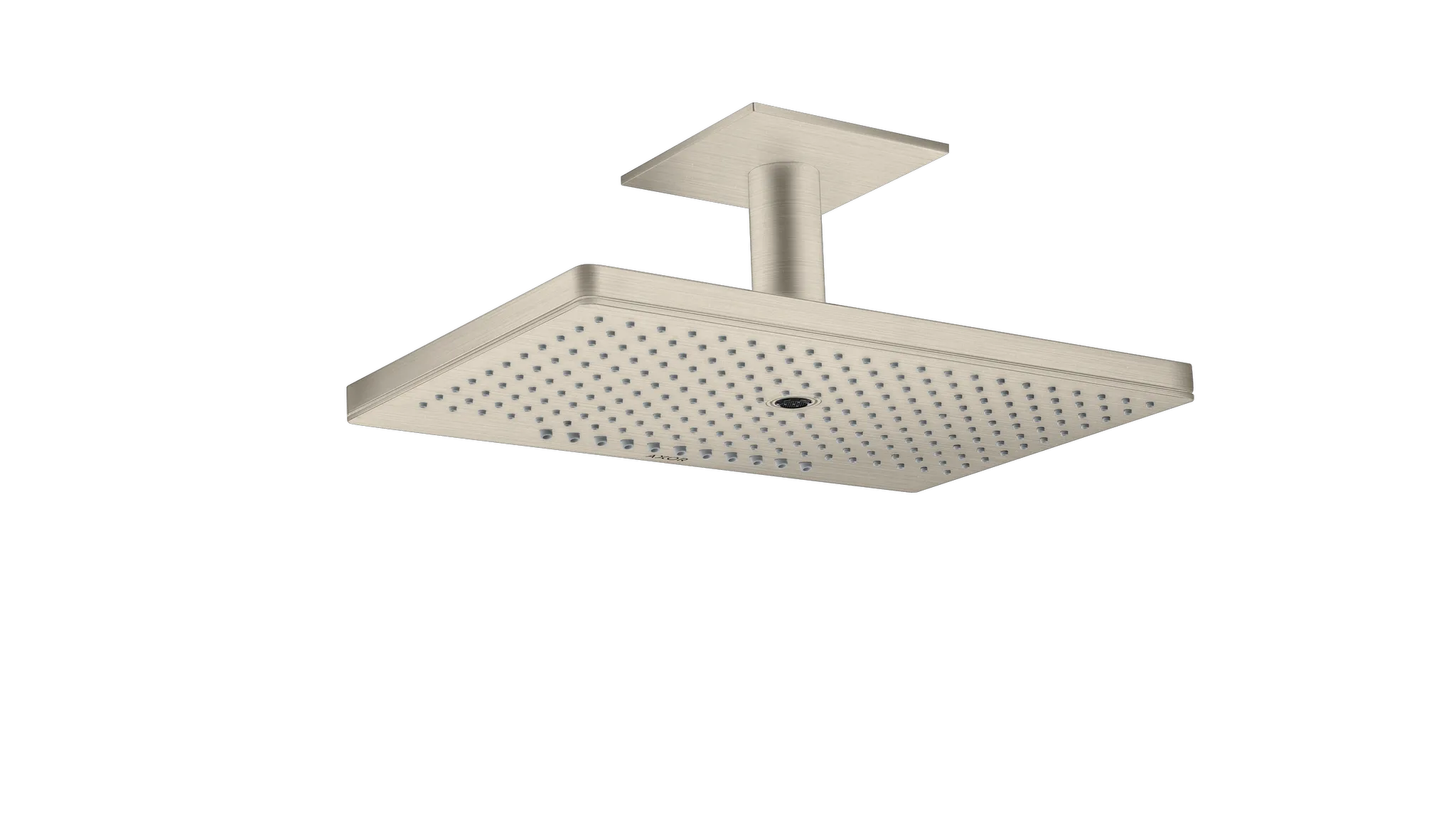 Hansgrohe AXOR ShowerSolutions Kopfbrause 460⁄300 3jet mit Deckenanschluss, Brushed Nickel