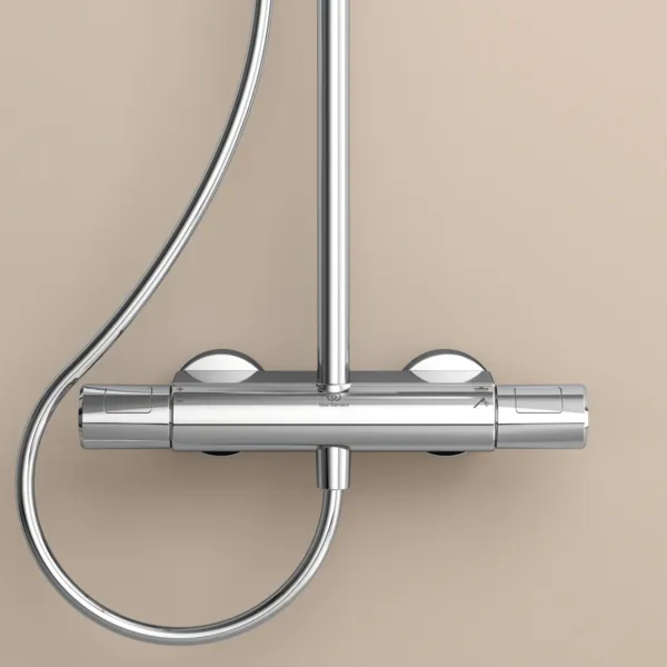 Wrap-Over Ablage Ceratherm T für Duschsystem Chrom Wrap-Over Ablage Ceratherm T für Duschsystem Chrom