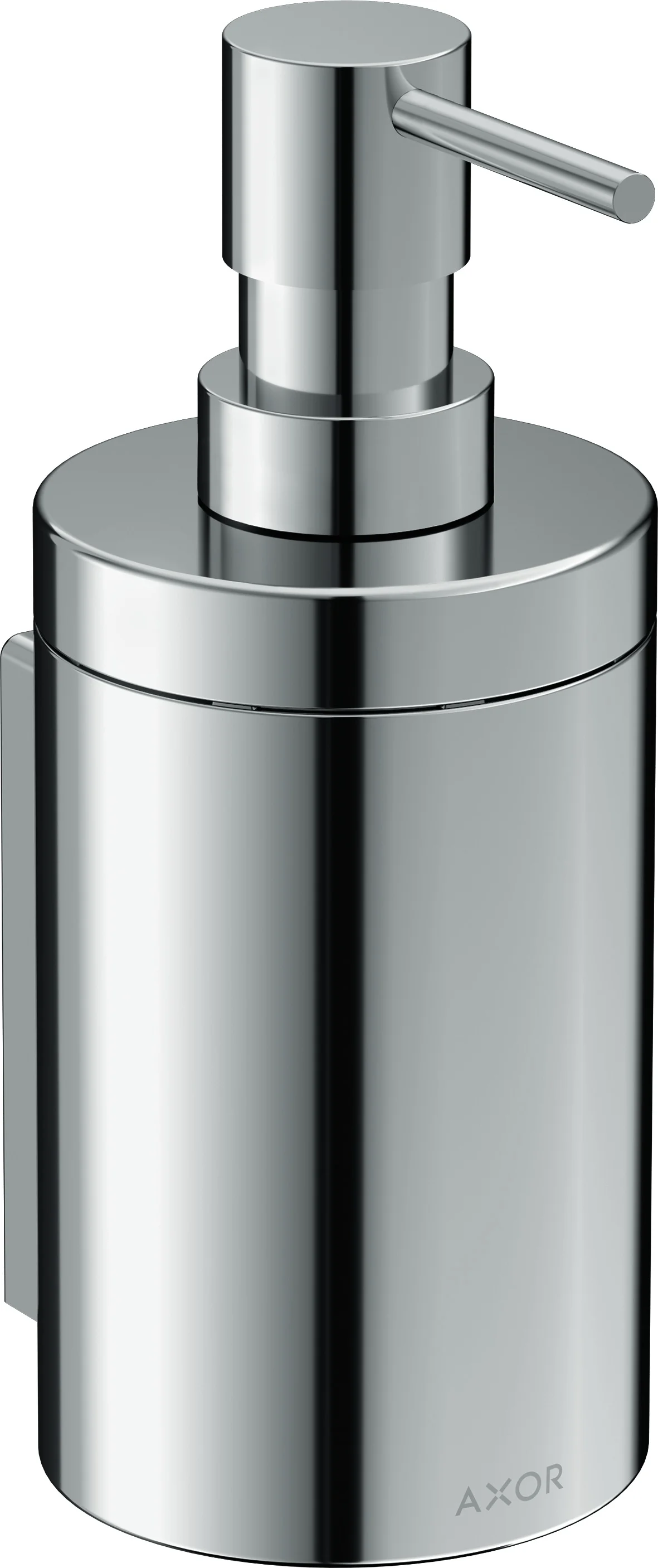 Hansgrohe AXOR Universal Circular Lotionspender, Chrom, Wandmontage, 300 ml, Dosiermenge 2 ml Hansgrohe AXOR Universal Circular Lotionspender, Chrom, Wandmontage, 300 ml, Dosiermenge 2 ml