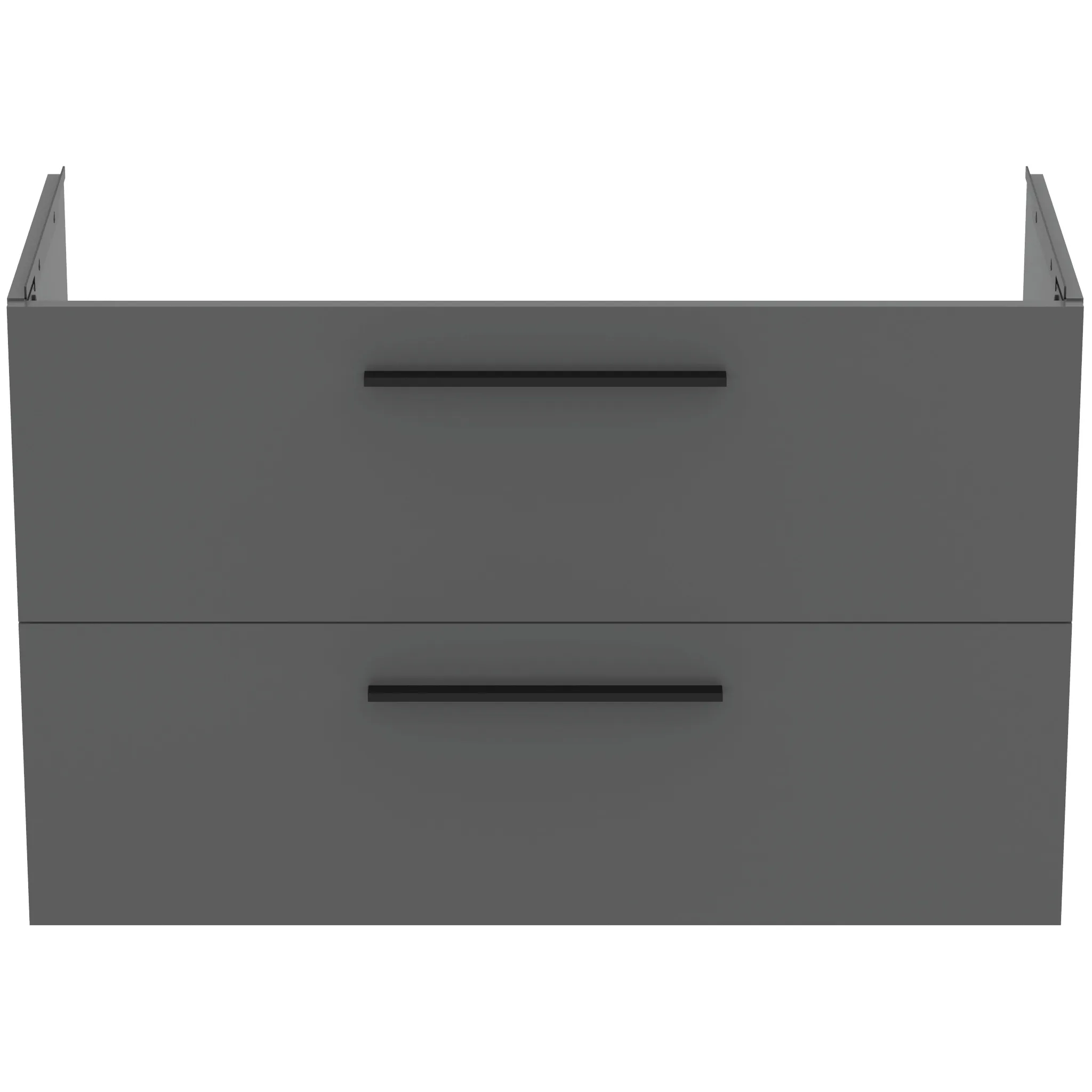 Ideal Standard i.life A Möbelwaschtischunterschrank 1000x440x630 mm Quarzgrau matt 2 Auszüge Softclose wandhängend
