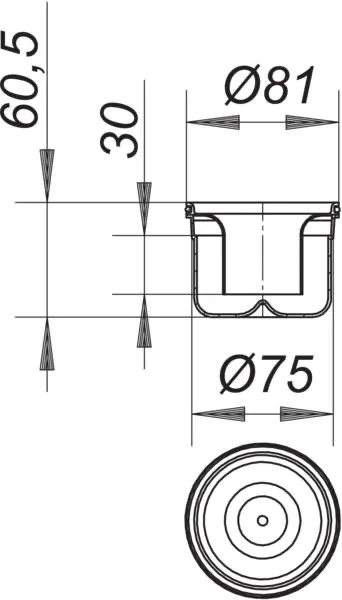 Geruchverschlusseinsatz 42