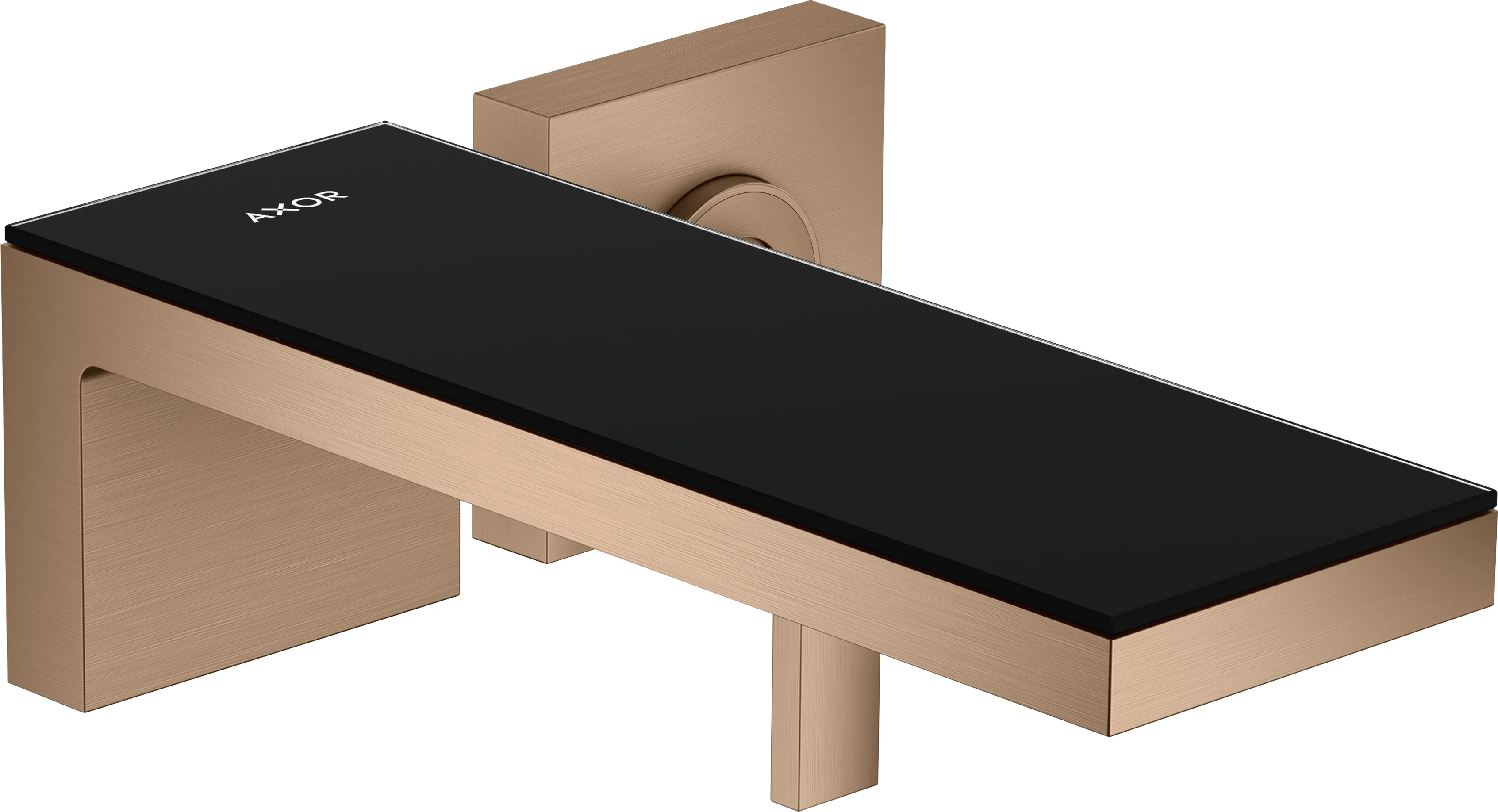 Hansgrohe AXOR MyEdition Platte 245 mm Glas schwarz abnehmbar Hansgrohe AXOR MyEdition Platte 245 mm Glas schwarz abnehmbar