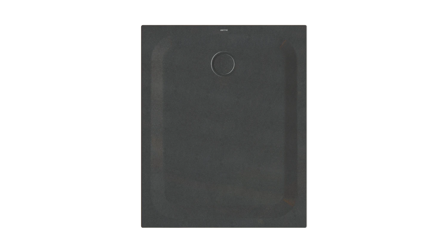 Bette rechteck Duschwanne „BetteUltra“ 1100 × 900 mm ohne Oberflächenbeschichtung, mit BetteGlasur Plus, ohne Wannenträger, in Midnight