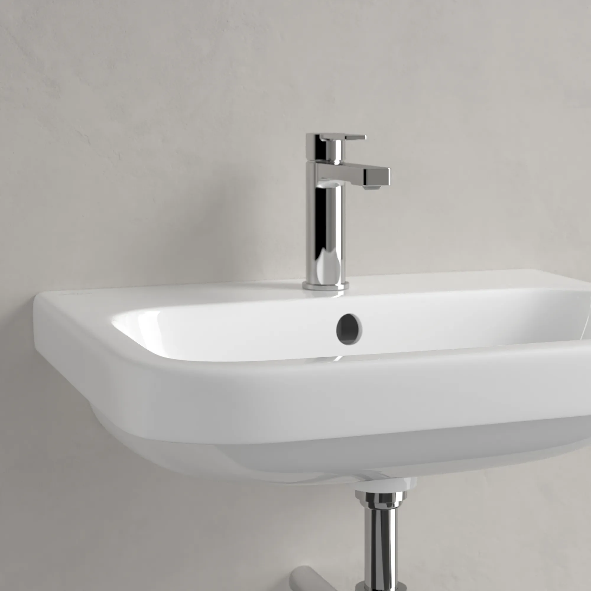 Villeroy & Boch Architectura Wandwaschbecken 41886G, 600x470x180mm, weiß Alpin, glänzend, mit Überlauf, für 3-Loch-Armatur Villeroy & Boch Architectura Wandwaschbecken 41886G, 600x470x180mm, weiß Alpin, glänzend, mit Überlauf, für 3-Loch-Armatur
