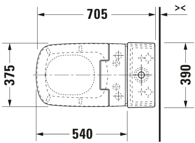 Duravit WC-Sitz mit Unterdusche (elektrisch) „SensoWash® Slim“